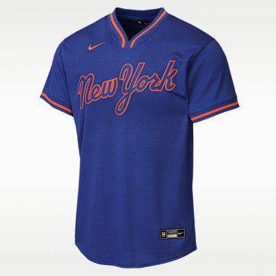 Francisco Lindor New York Mets Big Kids' Nike Replica 26 Jersey